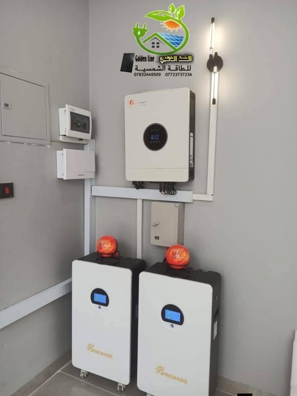 ,تم بحمد الله فتتاح مشروع الطاقة الشمسية 
 تعلن شركة المصطفى للطاقة الشمسية النظيفة مستعدون لشد وتنصيب الطاقة الشمسية خارج وداخل المحافظة وبسعر مناسب جدا 
متوفر منظومات طاقه شمسيه ونقد اقساط عن طريق ماستر كارد او كي كارد الرافدين حصراً 
موبايل 
 ***********
***********
⚡⚡عروض خاصة لمنظومات الطاقة الشمسية باسعار تنافسية  مع شركة المصطفى 
مكونات منظوماتنا الشمسية من أرقى المناشئ و التي تتألف من:
-  الواح شمسية 18 باز بار لونجي سعة 620 واط .
- بطاريات ليثيوم  يصل عمرها لأكثر من 10 سنوات .
- انفيرترات بمواصفات عاليه جدا  .
- هيكل حديدي مغلون .
- بورد حماية متكامل بالإضافة إلى اسلاك التيار المستمر (DC)
و المتناوب(AC).
حيث توفر هذه المنظومات حلا فعالا لمشكلة انقطاع التيار الكهربائي 

***********
***********
