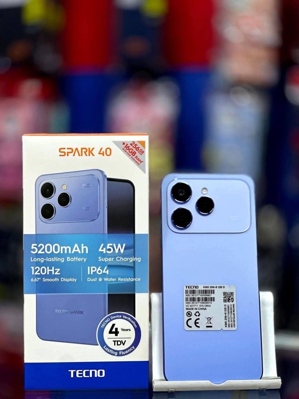 الجديد من عنا غير🩵🩵 
من مركز الليث للإتصالات 😉🩵 الجديد تكنو سبارك 40 🔥🔥🔥 Tecno Spark 40 
........................
 الشاشة6.67 بوصة - 120 هرتز - IPS LCD
الذاكره  256 كيكا  8 كيكيا 
الكاميرا 50 ميكابكسل
 المعالج Mediatek Helio G81
 البطارية والشحن السريع5200 مللي أمبير - 45 واط

.......................
#الليث للإتصالات والكمبيوتر  .. خياركم الارقى دائما🖤👑
                   حمص خربة التين نور جانب مكتية عبير🎊🎊
                        موبايل /0983408126
0984143816/واتس
                 لايوجد شحن  .. المبيع ضمن المحل فقط.

9647761095172


**إذا كنت صاحب هذا الإعلان وتريد حذفه لأي سبب، رجاءا أرسل رسالة إلى الدعم الفني**