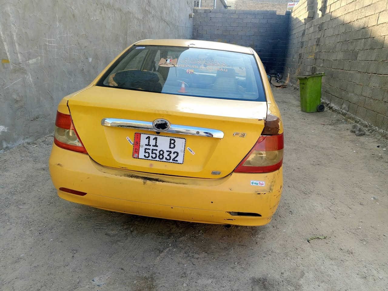 سلام عليكم بي وايدي f3موديل 2011 سياره بغداد رقم دولي سياره بسمي مكينه وكير جديد تخم تايرات جديد شاشه تاب اصلي ضربته بلصندوك فقط وشوي بيه نواقص مكاني بغداد معامل حي نصر تحويل ثاني يوم سعره 40وبيه مجال رقمي *********** متوفر وتساب
