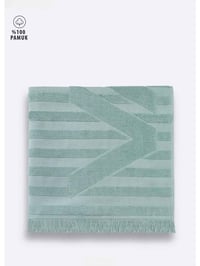 ⁨	AVVA BEACH TOWEL-منشفة الساحل من افا  قطن 100% متوفرة ب ثلاث الوان. ...