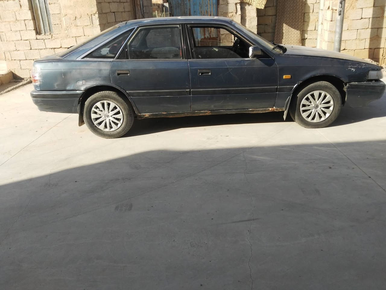 مازده موديل 89.   626 محرك 20 ..8بخ شرط التحويل والوكاله سنويه منتهيه من 2018 محرك وكير شرط كهربائيات شغاله يحتاجله شويه ترتيب سعر 28 وبي مجال 
*********** مكان كركوك الدبس
