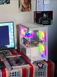 i5-12400F • RTX 5060 Ti 16GB • تبريد سائل