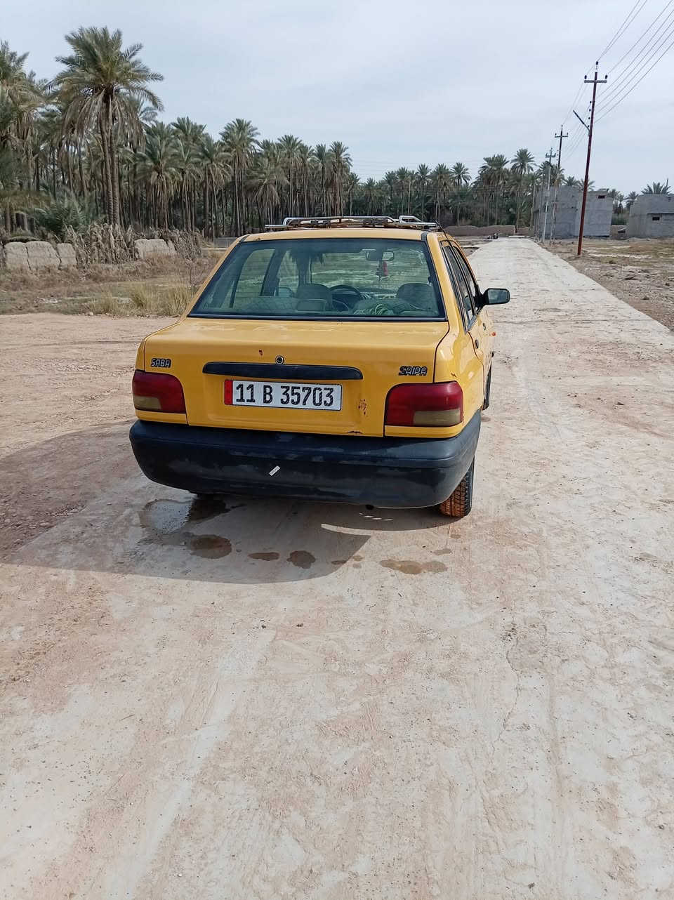 سلام وعليكم اخوان سايبا البيع موديل 2011 بسمي مكينه وكير خير من الله مصفوه هيئة وغرامة شواصي بلاديات السعر 20وبيه مجال الاستفسار هاذ رقمي ***********  العنوان ديالى بعقوبة تقاطع الساده
