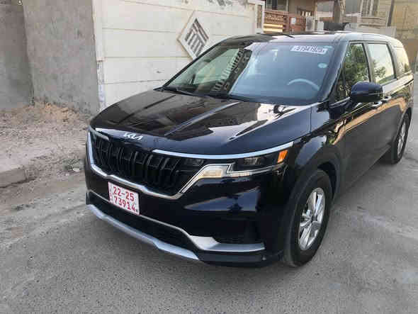 كيا كرنفال 2024 امريكي مرقمة حديثاً اربيل حادثها جاملغ خلفي تخريب بدوون ايرباك البجم كبس ماشية 16 الف موصفاتها lx ابواب كهرباء  كشنات جلد سياحي محرك 3500 شاشة كامرة وباقي المواصفات سيارة مرقمة وجاهزة دخولها حديث السعر 270 الاتصال *********** بغداد
