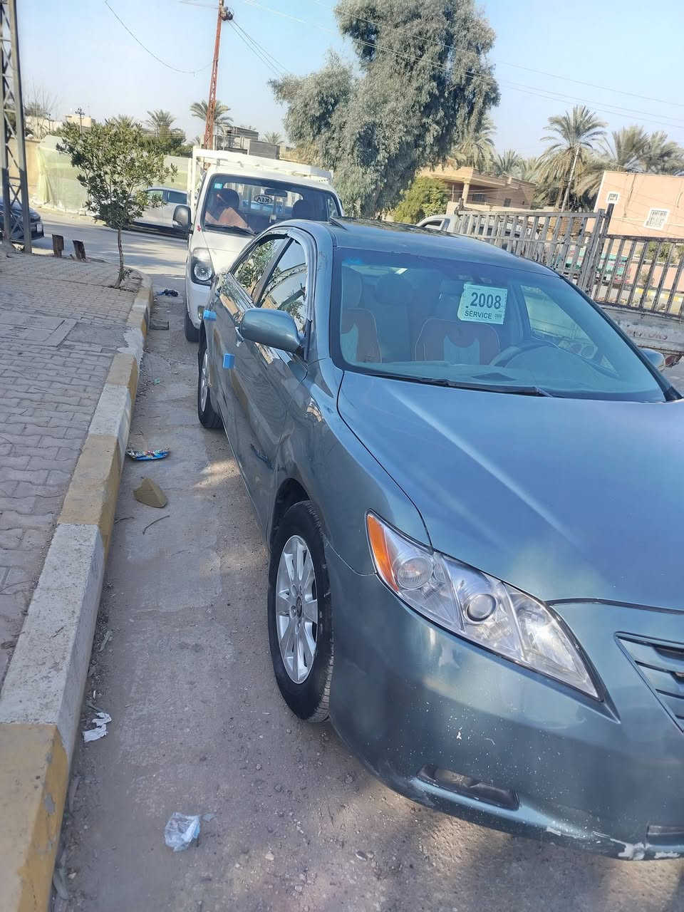 كامري 2008 وارد امريكي فول فتحه جلد صاج محرك حاويه جديد كير جديد سيارة جاهزة صدر  مشط ستيرن 
رقم بغداد بأسمي 
السيارة مصبوغه حزام بدون قمارة 
جراد فقط من غير اي حادث 
الأنبار هيت ***********
