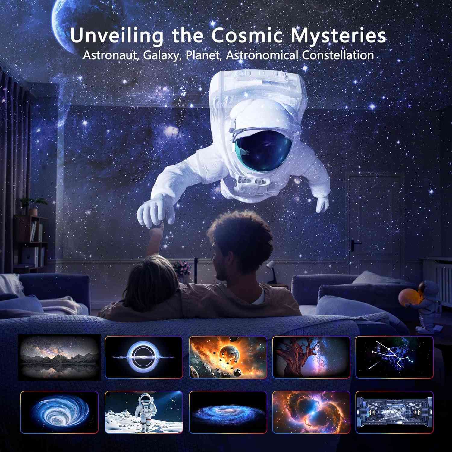 3D Galaxy Projector, Star Projector with 90 Dynamic Scenes, HD Planetarium Projector Night Light with Bluetooth Speaker for Room, Christmas Gift for Kids Adults, Relaxing Ambiance


**إذا كنت صاحب هذا الإعلان وتريد حذفه لأي سبب، رجاءا أرسل رسالة إلى الدعم الفني**