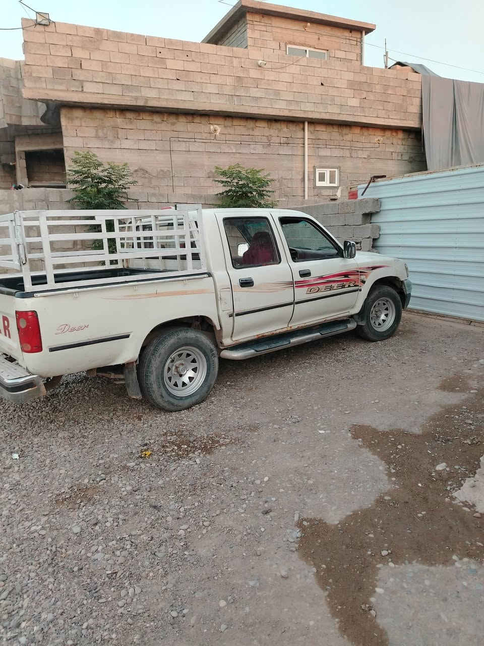 دير موديل 2006 رقم كركوك انكليزي سنويه لحد 2027 شرط التحويل بطاقة بانزين محرك مجفت جديد بدون ضربه مكان السياره في داقوق.. السعر 50 $ وبيها مجال  (***********)
