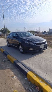 كيا اوبتيما رقم بغداد  2013 امريكي السياره مصبوغه عام حادثه قبق جنطه ا...