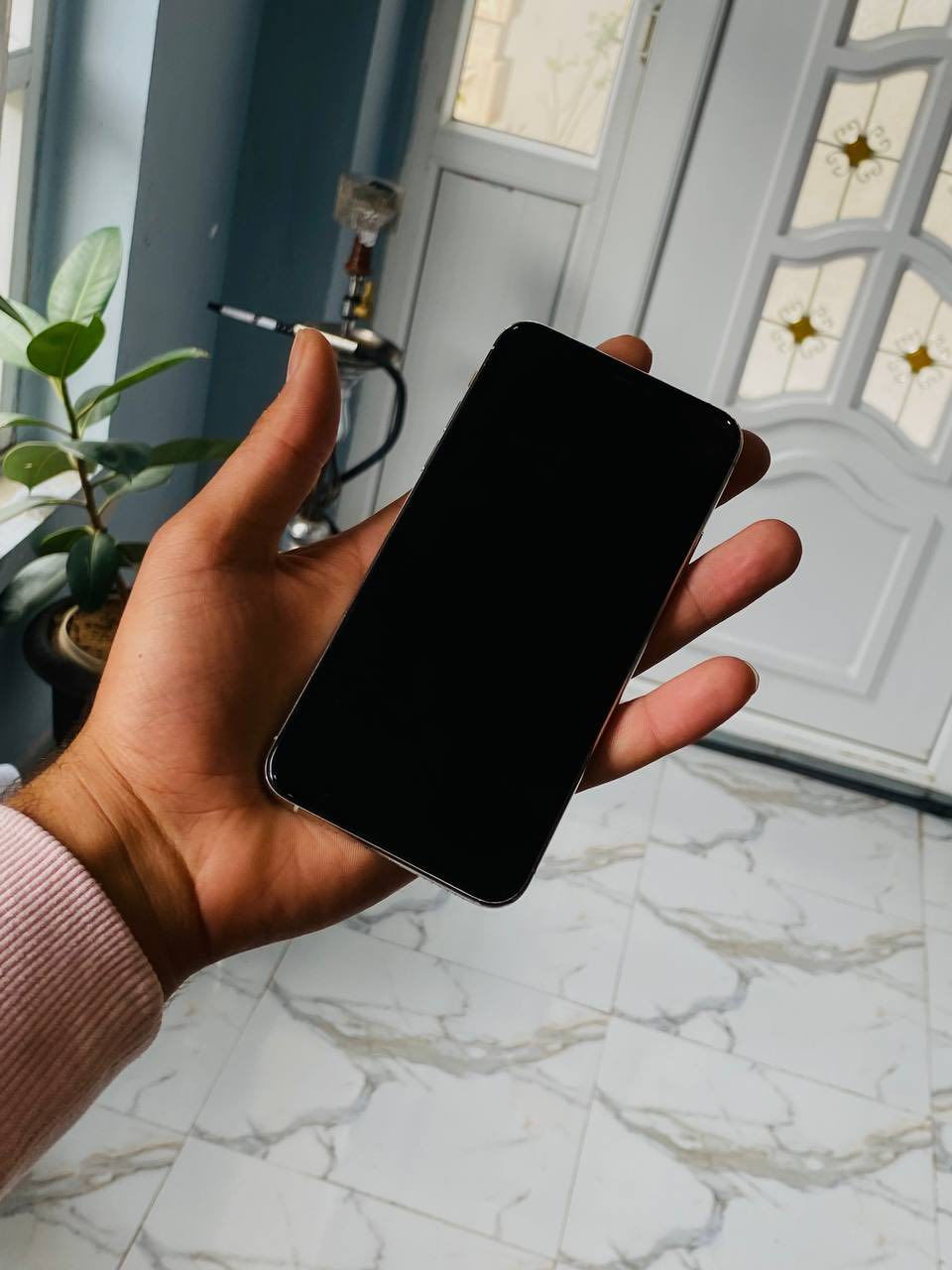 iPhone 11pro max
ذاكره 256 
بطاريه 90 
دبل سيمكرت 
جهاز مبدل شاشه اصلي اصلي 
مابي اي خلل كله شرط 
سعره 285 الف 
***********
