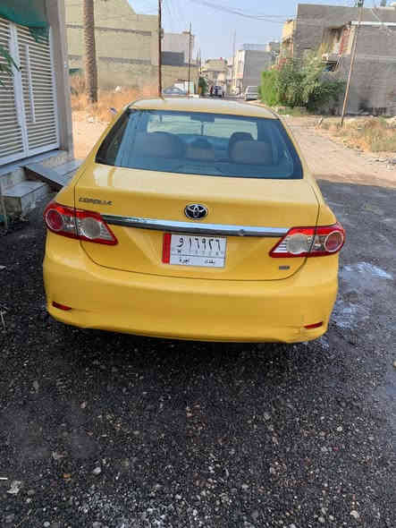 السلام عليكم للبيع تيويوتا كورلا 2013 امريكي حادثها خاملغ الخلفي وشويه بقبغ الجنطه مصلح نفسه ممبدل السياره جاهز ومابيها كل نقص مكينه كير صدر كفاله تبريد ثلج مابيها اي نقص  مكان السياره بغداد شراي اتصل وبخدمتك 

*********** واتساب 

 *********** هاتف 📞
