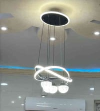 ثريات • ٣ قطع • ذهبي