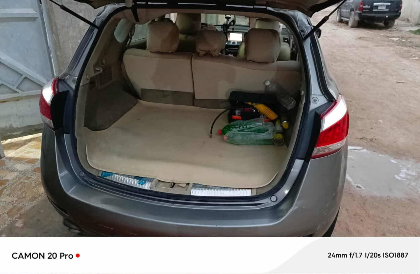 نيسان مورانو موديل12 فول موصفات
كامله مابيه نقص 6 سلندر 
بصمه فتحات مابيها ضربه كما موضح بالسونار فقط طخات بسيطه مكفوله كير محرك تبريد السعر 86 وبيها مجال للتواصل ***********
