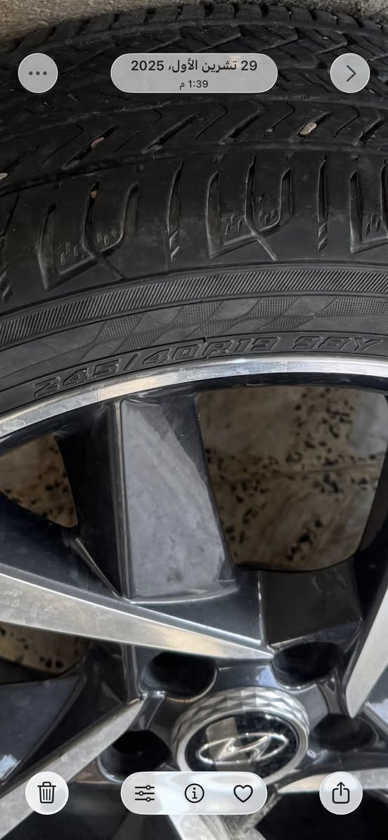 سلام عليكم
للبيع ويل كب مع تايرات تخم قياس 245/40/90 مال سوناتا 2023 التايرات مو كلش نضاف انتاج 23 مكان بغداد الزعفرانية ***********
