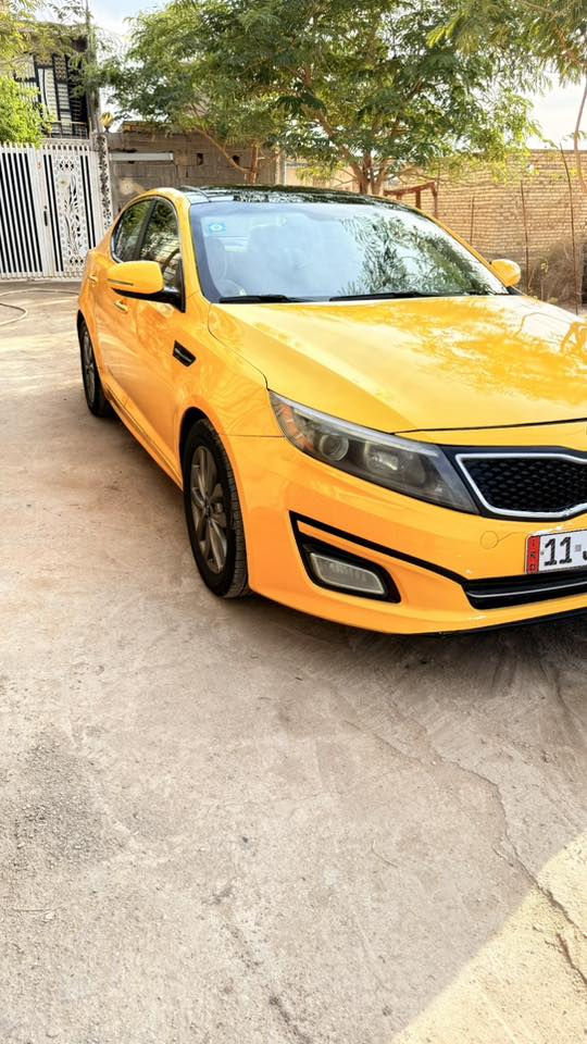 السلام عليكم كيه او بتيما مديل 2014  السعر 115 حادثهه بمريكه  بدون تبديل بس دعاميه مكينه 2400 السياره جاهزه خط عماره ناصريه السياره فول واحد عله واحد  *********** ذي قار سوق الشيوخ ناحيت الطار
