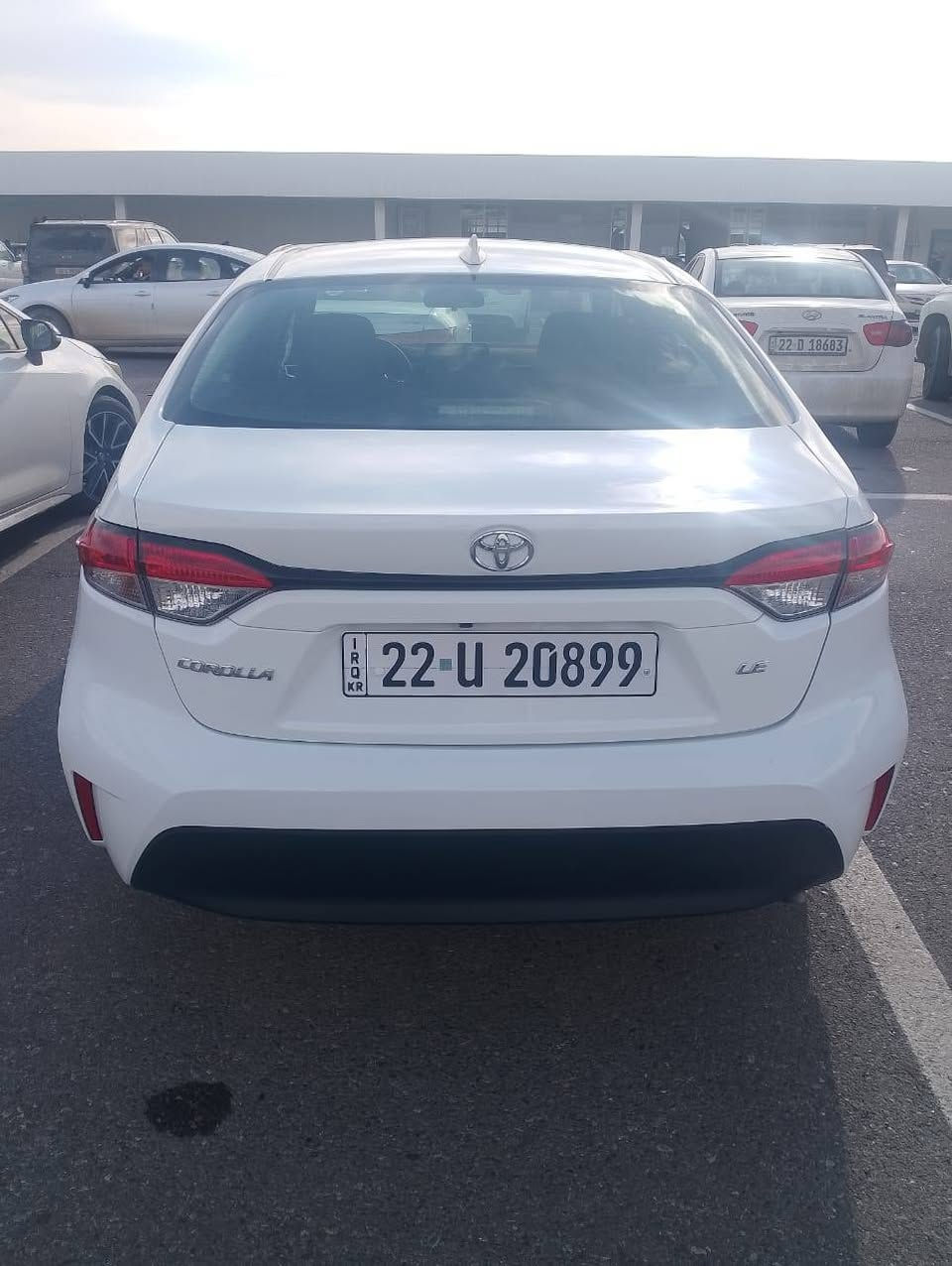 تويوتا كورلا ٢٠٢٤ ترقيم جديد باسمي 
وارد امريكي حادثها بابين تبديل ايرباك برده
السعر ١٦٨ $ وبي مجال بسيط  ماشيه ١٢ الف 
*********** مكانه بغداد القاهره بغداد, العراق
