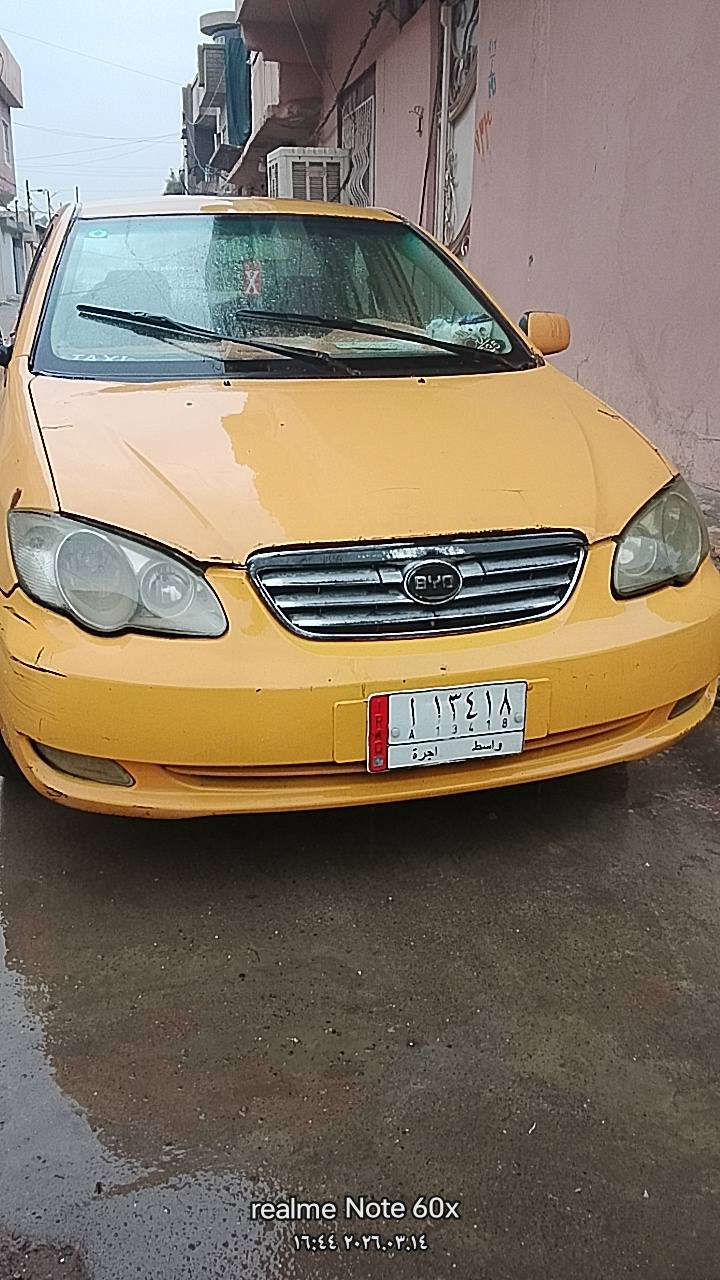 سياره بي واي دي تكسي 2011 رقم واسط بدون غرامات بدون هيئه مصفره وكاله ماكو تحويل تحويل فقط بدون تبريد ضرر شامل وراء جهه النفر الخلفي سعر 37 كابون ما بيها وما مسجل لهاالتواص باقي التفاصيل على الرقم ***********7 بغداد, العراق
