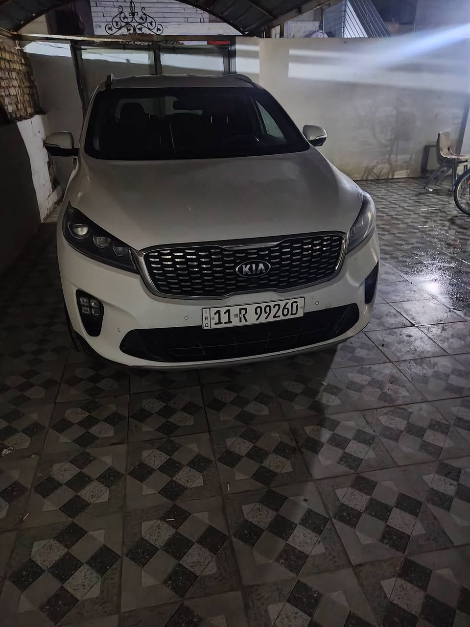 السلام عليكم كيا سورنتو موديل ١٩كفالة عامه رقم بغداد انكليزي اربع كاميرات ٧راكب محرك ٦سياره جديده معه الكلمه مكان ديوانيه بيع او مراوس ماشيه اصل ٧١بيع او مراوس ***********
