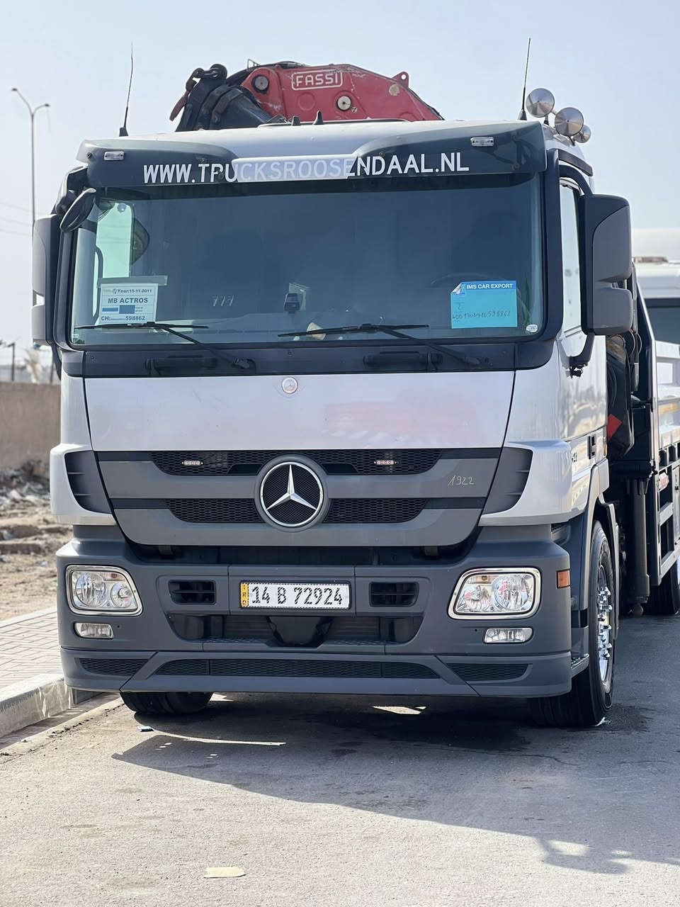 ‏يا الله السلام عليكم رمضان كريم على الجميع إن شاء الله صيام مقبول إعلام إعلام إعلام عيد سبب العودة الكاذبة مرسيدس كرين هياب 16 طن دوران كامل أربعة رجلين فول سيفتى بهذا دخولي كافة المواقع النفطية سيارة مديل2011 معلى 2017كرين موديل 2004 سيارة ما ناقص أي شي زيارة موجودة محافظة البصرة أي استفسار 
***********
