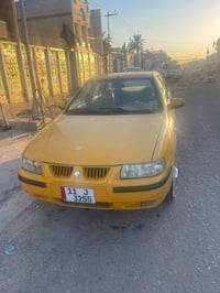 سمند موديل ١٢ السياره جديده مابيها اينقص مكينه كير تبريد كله كفاله لا ...
