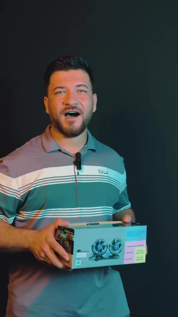 مروحة سيارة كهربائية بسعر 15 الف والتوصيل مجاني
مديل JR-009

- مروحة مكتبية ذات رأسين

- خاصية تدوير المروحة 360 درجة

- استهلاك منخفض للطاقة 

- تعمل عن طريق جداحة السيارة 

- تمتلك درجتين للتحكم بالسرعة 

- ضوضاء منخفض جداً 

- الوزن : 0.5 kg

- الطاقة : 8-15 واط


**إذا كنت صاحب هذا الإعلان وتريد حذفه لأي سبب، رجاءا أرسل رسالة إلى الدعم الفني**