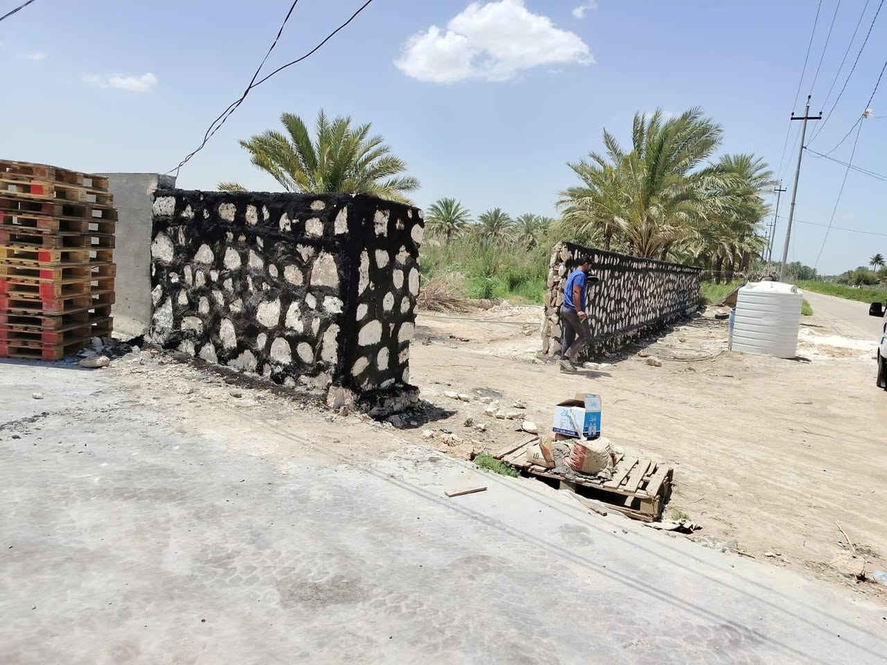 جزء من اعمالي في الهاشمية أن شاء الله ينال اعجابكم 
عمل كل ما يخص الحجر بأسعار مناسبة اخوكم احمد السلطاني في خدمتكم 
للتواصل على الخاص او على *********** بيه واتساب
