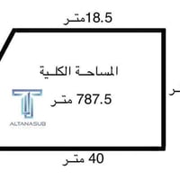 حي الجوسق • ٧٨٧٫٥م • ملك صرف سكني