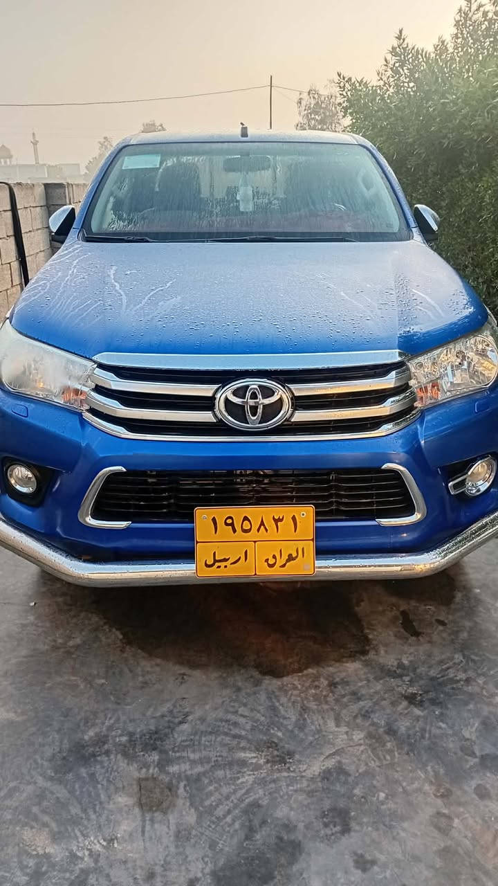 السلام عليكم للبيع هايلوكس تو ويل موديل 17 محرك كاز بلادي كير اتوماتيك  ماشيه 170 زيرو  مكفوله كفاله عامه سنويه لل٢٤ يعني صاقطه مكان واسط قضاء العزيزيه سعر 220 $ ورقه قفل للستفسار ***********

 ‎0772 782 5845
