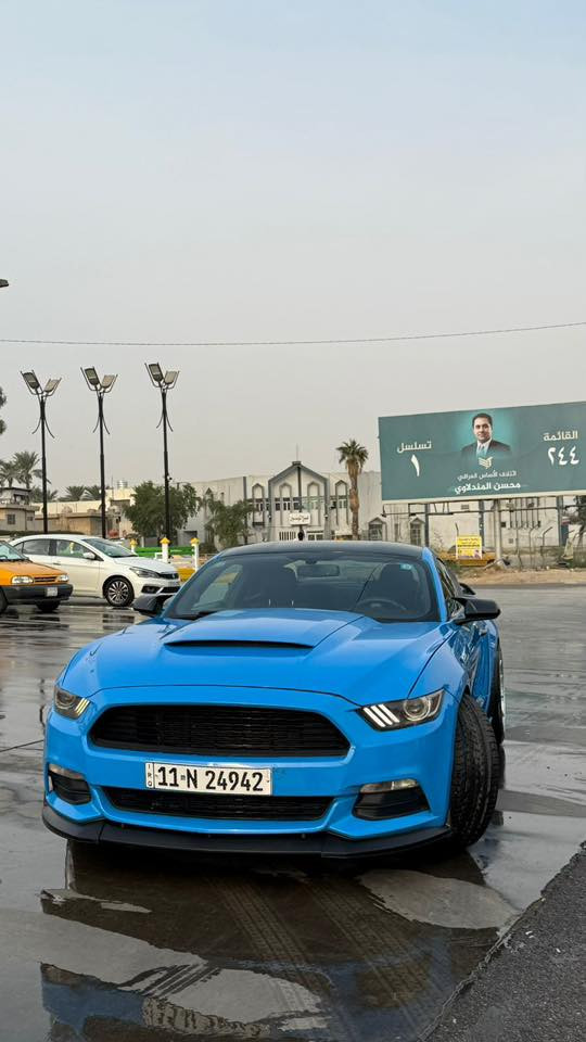 فورد موستنك للبيع 2017
اللون مميز أزرق بحري 💙
الفئة V6 (ستة سلندر)
رقم بغداد (رقم و سنوية جديدة)

-  ماشية 65mile
- السيارة جديدة كاملة وبدون نقص
- منظومة أكزوزت روش كاملة
- درگـة كاربون فايبر rpm 
- شوتة K&N أصلية
- حلوك كورسا أصلية
- سبايدر كاربون فايبر أصل
- سقف روز رايز
- عليها دبات بورلا اصلي
- محرك وكير وأكسل بشرط 
- فول تحكمات ستيرن
- كامره دوارة
- تشغيل عن بعد
- بلاجكتور بلاد
- بگ لايت ٢٠٢٣ 
- ويالة فيرادا اصلي
- لحية سيرفيني 
- دعامية خلفية GT
- سبايدر 
- ٤ صالنصات
- دفيوزر شيلبي
- هـود بنيد

🔵 حادث السياره فقط باب بجم كبس شاصي لغد مكفول و صورة الحادثة موجودة بالمنشور.

 🔵 السيارة نظيفة حيل و متعوب عليها و مصروف عليها هواية ، الدهن بس أصلي و البانزين بس محسن.

🔵 مكان السيارة بغداد 
السيارة بأسمي بشرط التحويل.

للاستفسار أتصال أو واتساب
***********
