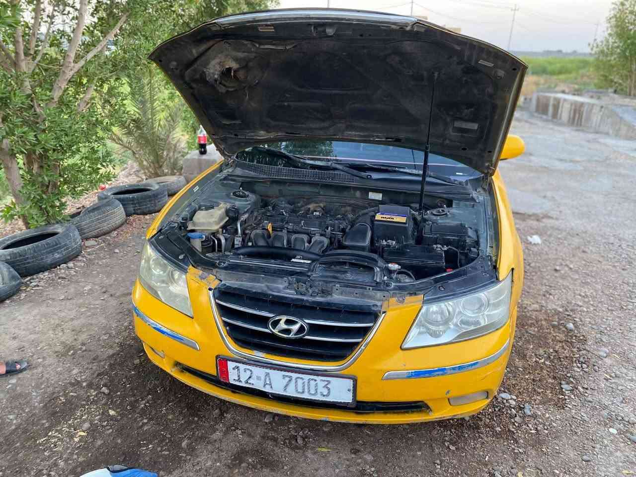 سلام عليكم سوناتا موديل 9 امريكي مكينه بيه ضعف شويه كير حداديه مكفولات كشرته تعبانه يرادله صبغه ضرره جاملغ خلفي السعر 78 وبيه مجال مصفره هيئه وغرامات تحويل ثاني يوم بسمنه السياره مكان الشطره خاص ماجاوب هذا رقمي  ***********
