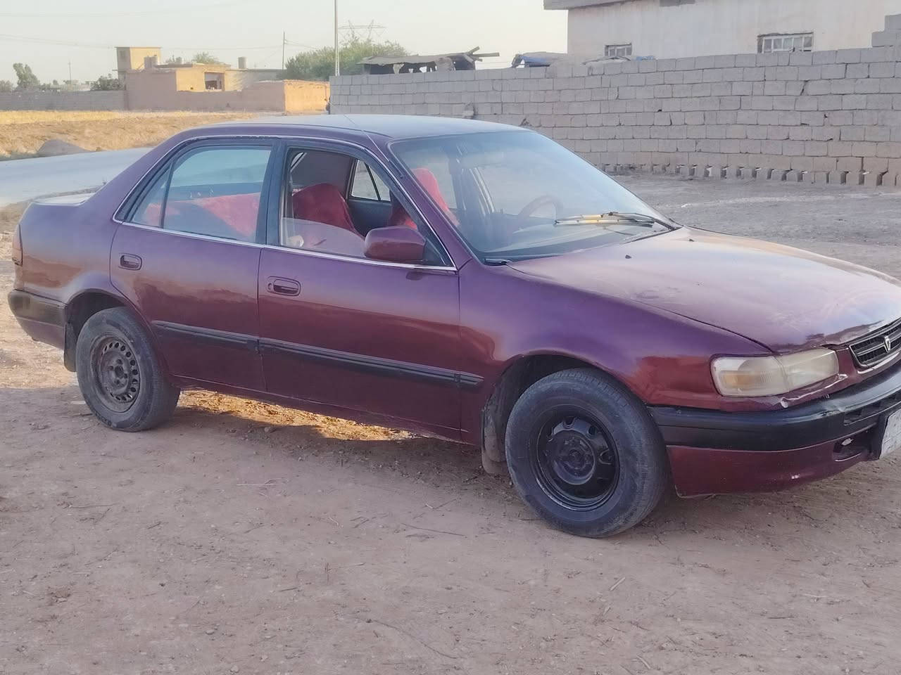سلام عليكم للبيع كورلا موديل 96 رقم كركوك سنوية نافذة بل 20 محرك بي تنقيص گير شرط صدر زين تايرات زينات صبغ جمالية سعر 30 بي مجال مكان السيارة الحويجة ناحيت الرياض ***********
