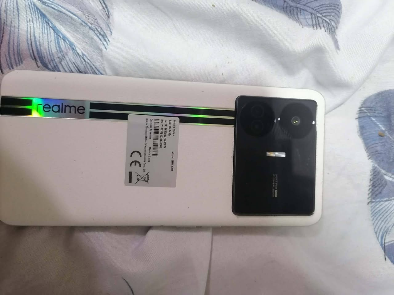سلام عليكم ورحمة الله 
جهاز raelme gt neo 5 se 
ذاكرا وان تيرا  1000 كيكا بايت 
جهاز نظافة 95% 
وبطارية 94 ب مية 
جهاز حيل نظيف 
جهاز قفل مال بيع بدون معاملة 375 قفل


**إذا كنت صاحب هذا الإعلان وتريد حذفه لأي سبب، رجاءا أرسل رسالة إلى الدعم الفني**