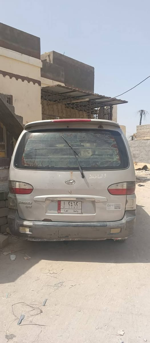 سنوية باسمي لل٢٧ شرط تحويل
🚐 للبيع هونداي ستاركس 2007
مفتوح
رقم إنكليزي جديد
مصفرة
محرك: 2700 بنزين
گير: (عادي)
تخم تاير جديد وباتري جديدة
وكهربائيات كله شغالة
السعر ٤٠
الرقم 
***********
