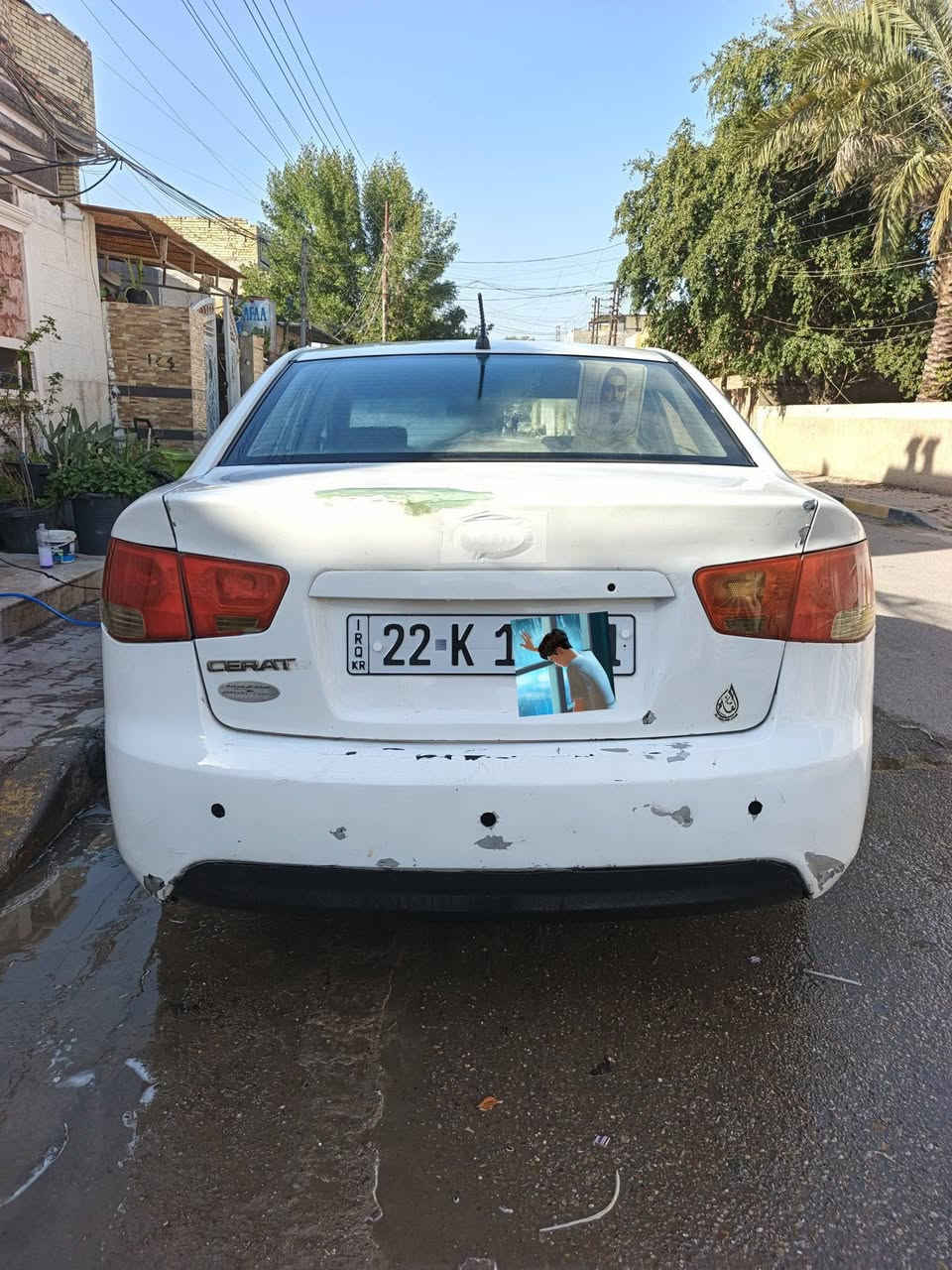 السلام عليكم
سيراتؤ خليجي  مكينه ١٦٠٠ 
ماشيه 174 حقيقي 
مصبوغة حزام جماليه 
بيها ضربه لغد امامي ايمن جهه السايق والجاملغ الخلفي 
مكينه جديده صارلها ٥ اشهر تقريبا 
تبريد ثلج ب اسمي  هزه جديده صارلها شهر ونص رقم اربيل انكليزي جديد 
سعرها ٧٥ مكاني بغداد الحسينيه مال راشديه 
 *********** اتصال + واتساب
