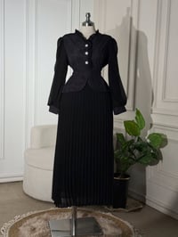 فستان عيد • شيفون مبطن • مقاسات ٣٨-٤٦