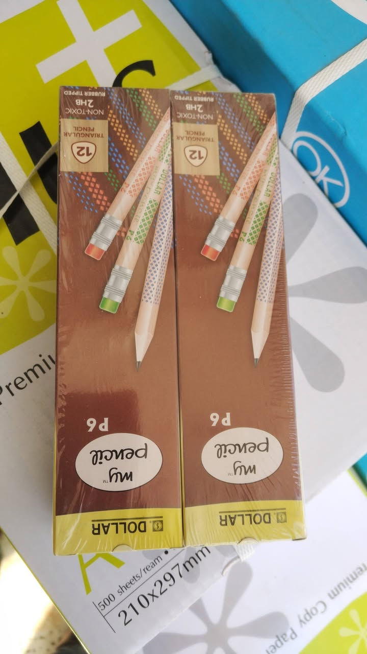 قلم رصاص جديد
سعر الدرزن ٦٠٠٠ فقط
مكتب الفيض لبيع القرطاسية واللوازم المكتبية والهدايا
قضاء النصر الصوب الكبير بالقرب من شركة الطائي للموبايل
للإستفسار الاتصال على رقم الهاتف
*********** او مراسلة الصفحة
