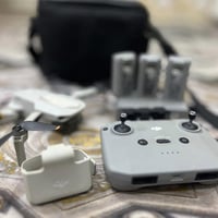 فقط الي يعرف شركه dji يعلق👍 درون مني تو تصوير 4K بطاريتن كومبو تفيد اه...