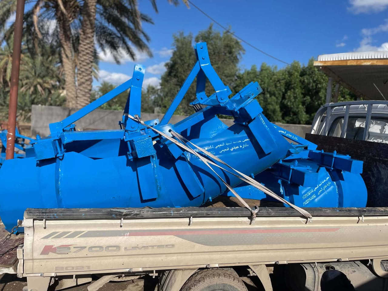 للبيع مرازه جديده شغل معمل وحداده النعيمي للمعدات الزراعيه بأدارة عبادي النعيمي المكان بغداد المحموديه سريع الدولي الجسر الرابع *********** ***********
