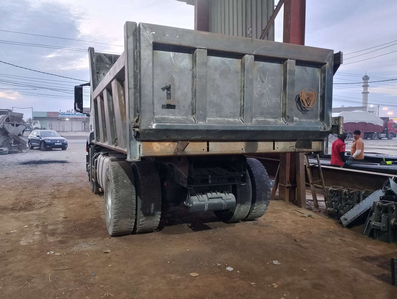 حداده حيدر الباوي عرباين ماموت وباك نيسان ***********
