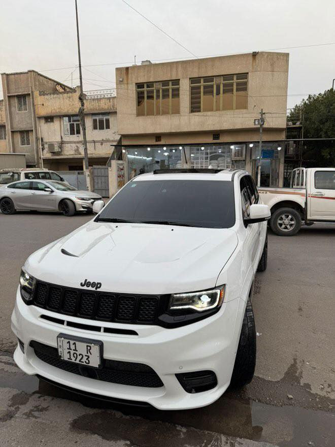 جيب SRT 6400 موديل2021 ( جاملغ خلفي صبغ )
السياره SRT اصل فول مواصفات 1/1 ام الرادار 

ماشيه26ميل حقيقي 

السياره رقم بغداد مميز الجديد بأسمي 

مسويله هزه جديده 

المواصفاات ….

بصمة -بانوراما-رادار أمامي-ماوس 5 وضعيات قياده 

كشنات حضن SRT  كنتارا 

قماره كنتارا  

تدفئه وتبريد بالكشنات الاماميه-تدفئة ستيرن 

تدفئه بالكشنات الخلفيه  - سستم سماعات ودمام - رادرات جانبيه

فجوج برمبوا  SRT 6 بستم _جنطه كهرباء

ويل SRT اصل 20 -كشنات ميموري 

كشنات الاماميه كهرباء- شاشه كبيره 

٥ وضعيات قياده 

لايتات الاماميه زينون بلاد -كشتفات زينون 

دواخل  كاربون فايبر بلاددد 

السياره عليه تفريغ وبرمجه مصطفى.              

 تخم تاير جديد

السعر/35,000$

***********
