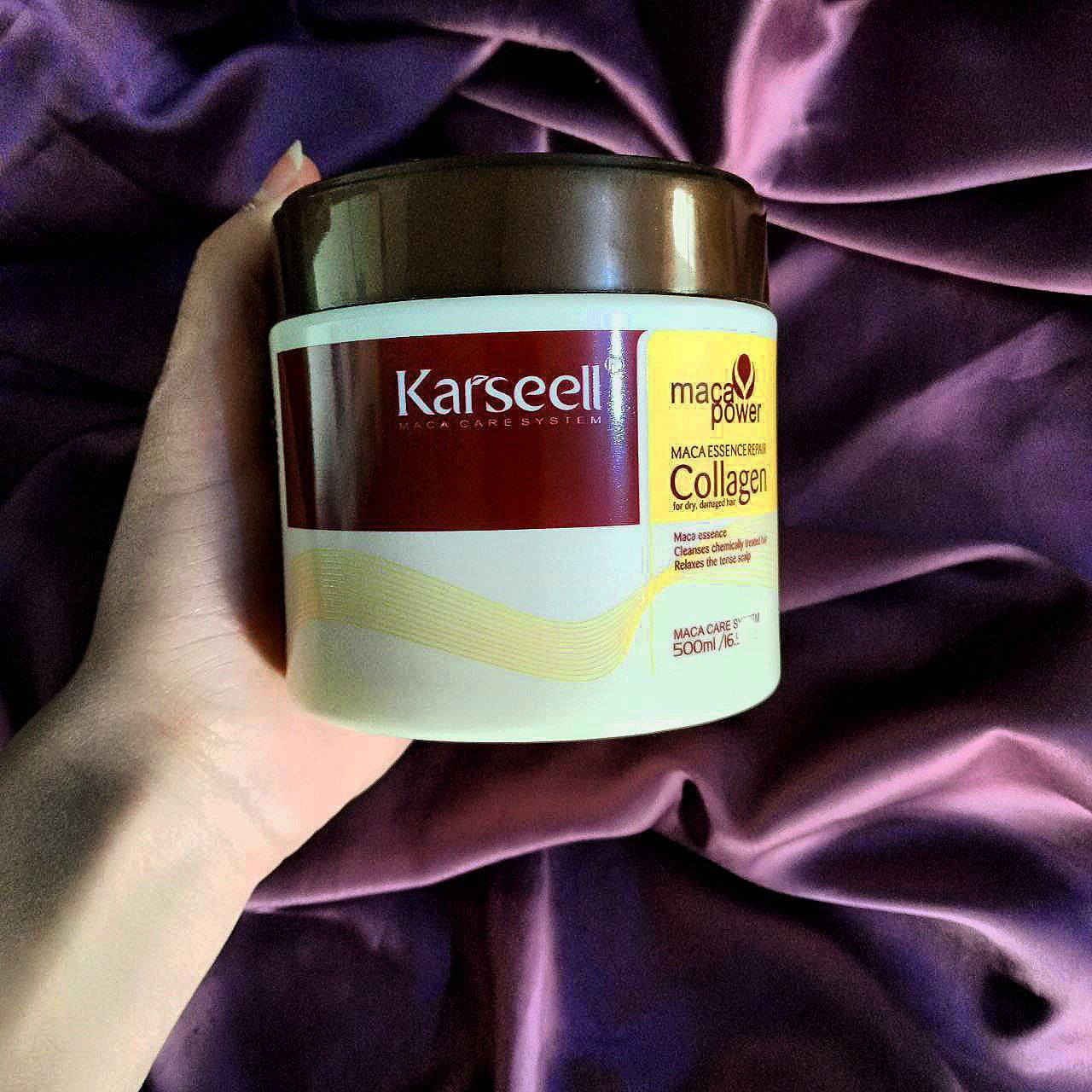 🎀 معالج كارسيل Karseell 🎀
🦋 يعالج الشعر التالف، المتقصف، المصبوغ، والمحترق.
🦋 يقلل النفشة ويمنح الشعر نعومة ولمعان.
🦋 غني بالكيراتين، الكولاجين، زيت الأرجان، جوز الهند، الخروع والبيوتين.
🦋 يساعد على تقوية الشعر ومنع التكسر.
 الحجم : 500 مل
🇮🇹 بلد المنشأ : إيطاليا
✔️ آمن للحوامل والأطفال


**إذا كنت صاحب هذا الإعلان وتريد حذفه لأي سبب، رجاءا أرسل رسالة إلى الدعم الفني**