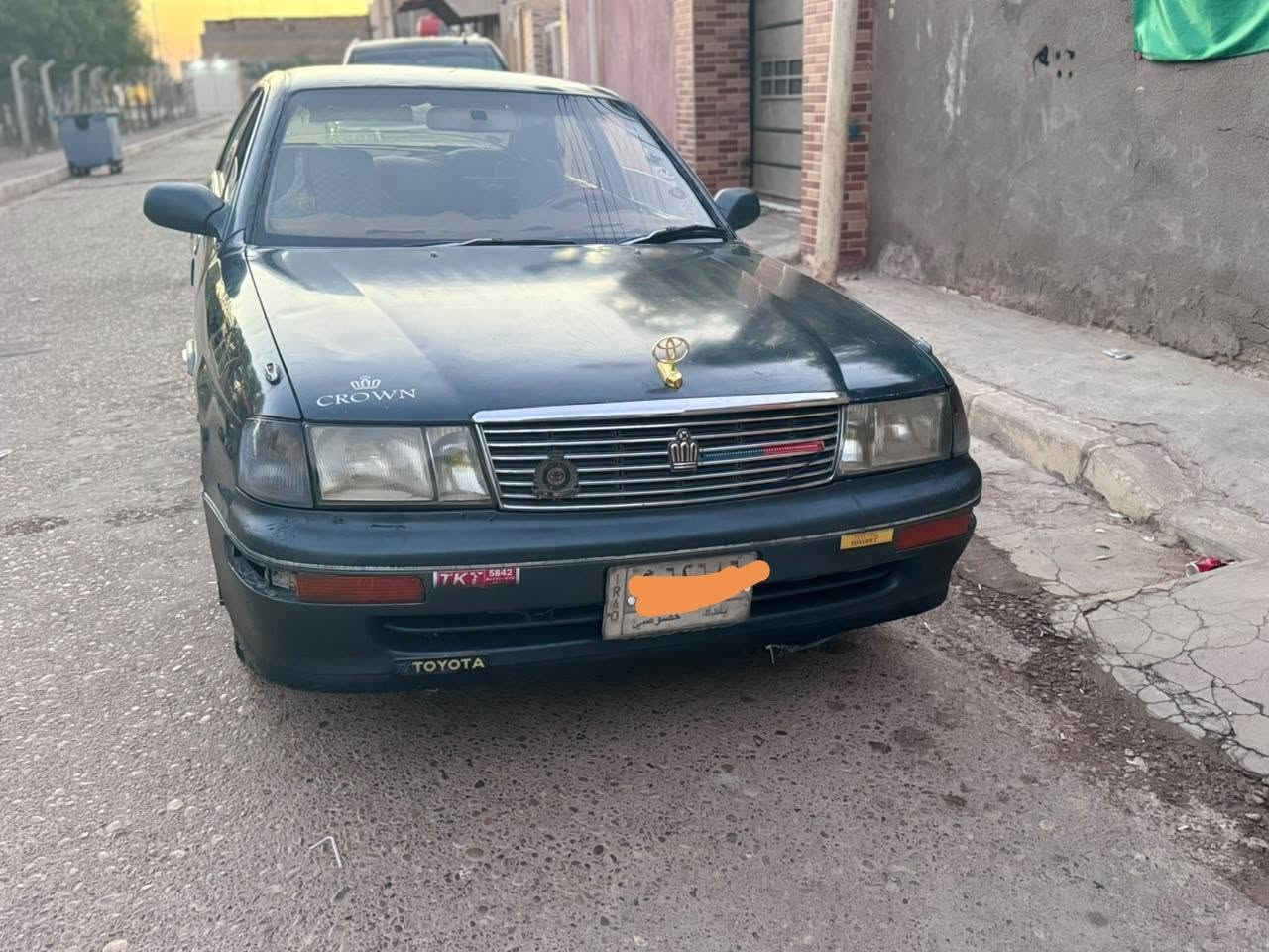 السلام عليكم ورحمه الله 
للبيع بطه متصل لون زيتوني  موديل 1991 رقم بغداد  گير ومكينه 2500 ديلكو بلادي خير من الله السياره كفاله گص ونقل وعيب وضربه قويه واصوليات جاهزه من كلشي صبغ عام للجماليه المكان ميسان  ***********
