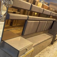 اثاث بيت للبيع نضيف جدآ غرفه نوم مستخدمه فقط 3 اشهر 10 قطع السعر 700  ...