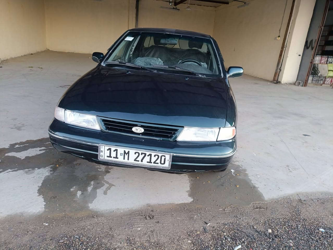 السلام عليكم للبيع كيا سيفيا موديل 94 رقم بغداد دولي  اوتوماتيك مصبوغه عام جماليه مقفوله كفاله عامه من الضربه والقص كهربائيات كلها شغاله تخم تاير تبريد شغال تدفئه شغاله جام كهربائي اربعه يصعد ينزل سياره حلوه مال جناي السنويه لل 30 مسجل شغال داخل نظيف العنوان بابل الشوملي الاستفسار على هذا الرقم. 40 وبيها مجال📞***********
