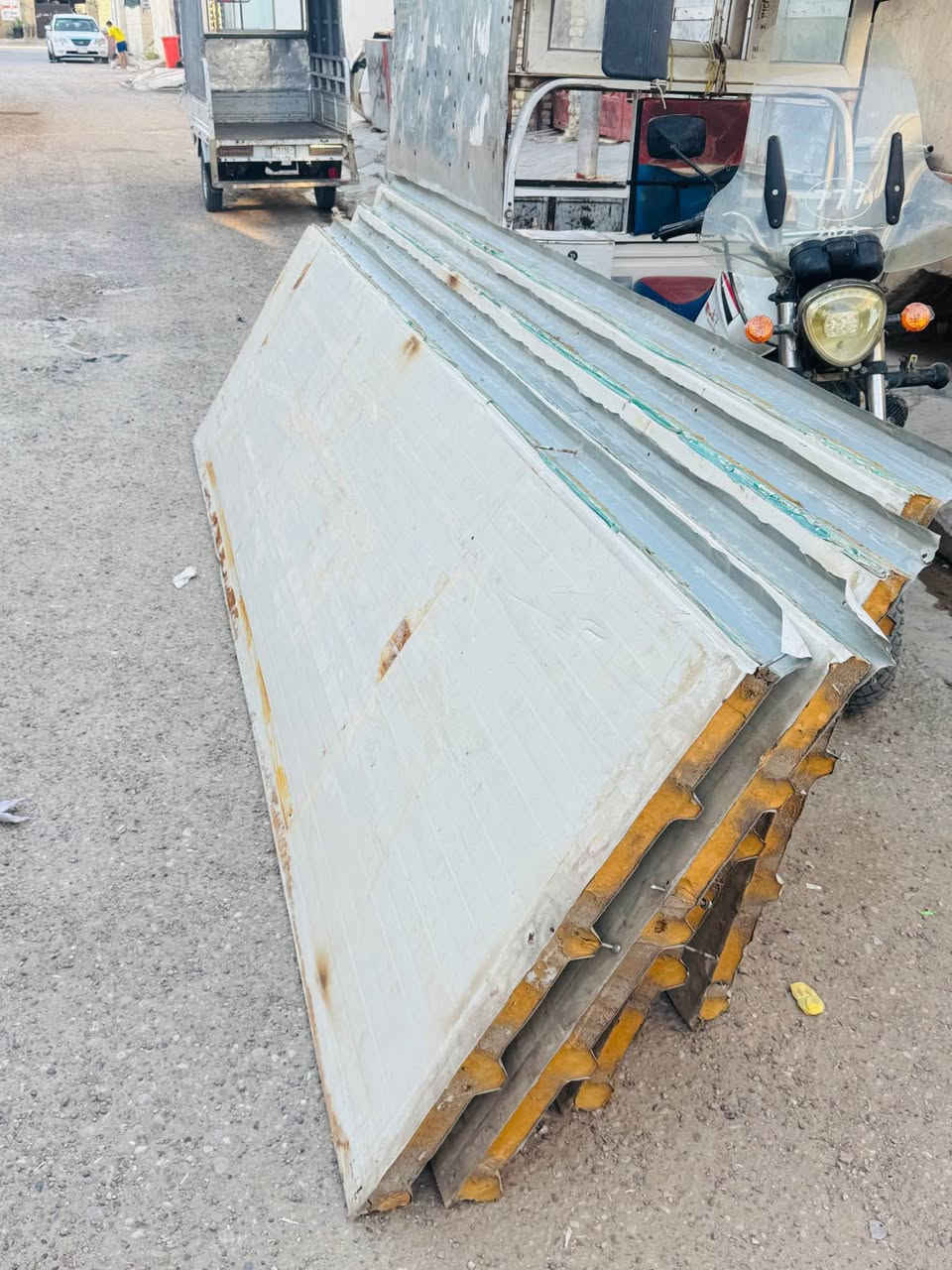 السلام عليكم سندويجات للبيع 4 قطع 4 امتار و 4 قطع مترين العنوان بعقوبه التحرير 
الهاتف ‭٠٧٧٣ ١٩٦ ٤٦٣٠‬ بعقوبة, ديالى

