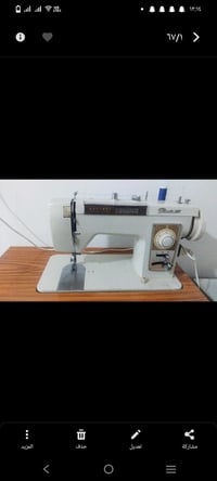 مكينة خياطة • نظيفه جدا