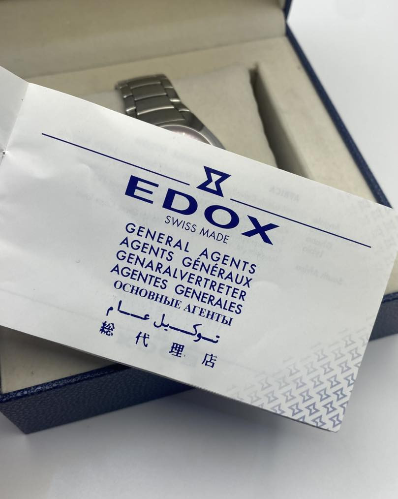 الجمال السويسري من 
EDOX
Les Bémonts
بمينا من الصدف الطبيعي 
اوتوماتيك بنحافة 7mm
قطر ٣٦ 
اساسية بالكامل 
نظافة مُمتازة 
ظهر كشف 
#edox


**إذا كنت صاحب هذا الإعلان وتريد حذفه لأي سبب، رجاءا أرسل رسالة إلى الدعم الفني**