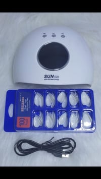 مجفف أظافر فوق البنفسجي • SUNx28 • كابل USB