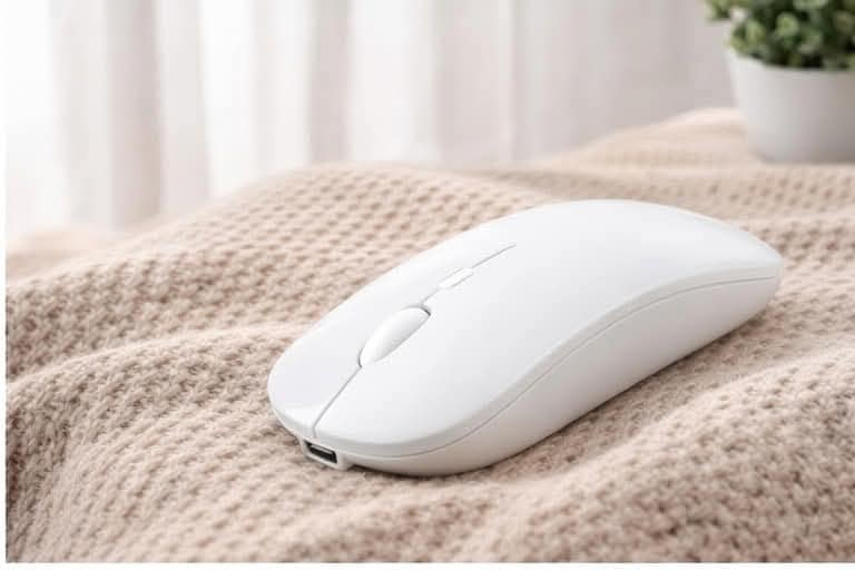 ماوس لاسلكي فائق النحافة (Ultra-Slim) 🖱️✨
مميزات الماوس:
▫️ تصميم عصري ونحيف: مريح لليد وسهل الحمل في حقيبة اللابتوب.
▪️ نقرات صامتة: وداعاً للإزعاج، مثالي للعمل في المكتب أو المكتبة.
▫️ قابل للشحن: يأتي مع كابل شحن، لا حاجة لشراء بطاريات بعد الآن.
▪️ اتصال لاسلكي قوي: يعمل بمدى يصل إلى 10 أمتار بوضوح تام.
▫️ سهولة التشغيل: فقط ركّب قطعة الاستقبال وابدأ العمل فوراً.
يتوافق مع أجهزة:
🔹 أجهزة اللابتوب (Laptop)
🔹 الحواسب المكتبية (PC)
🔹 أنظمة Windows بمختلف إصداراتها
🔹 الأجهزة اللوحية (التي تدعم USB)
📌 للحجز والاستفسار الرجاء مراسلتنا على بريد الصفحة 📮
📌 يوجد توصيل لكل المدن بإذن الله 🚢


**إذا كنت صاحب هذا الإعلان وتريد حذفه لأي سبب، رجاءا أرسل رسالة إلى الدعم الفني**