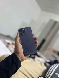 ايفون 14برو ماكس📱 256كيكه بطاريه 81 شاشه مبدله فقط بس شرط بلاد السعر70...