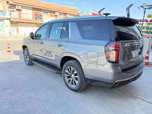 تاهو موديل ٢٢/Lt.   وارد أمريكي كلين مقفوله من ضربه وشخط بارد قليل كدر شبر بلجاملغ الامامي مقفوله ماشيه ٦٣/ سياره جديده مال بيت لوك كشنات منفصل رادارات السياره خمس كامرات السعر
450/ ورقه اربع شدات ونص
رقم صاحب السياره
***********
